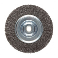 D250-350 Resistant Crimped Ironl Wire Higher Density Polishing Stationary Wheel brush